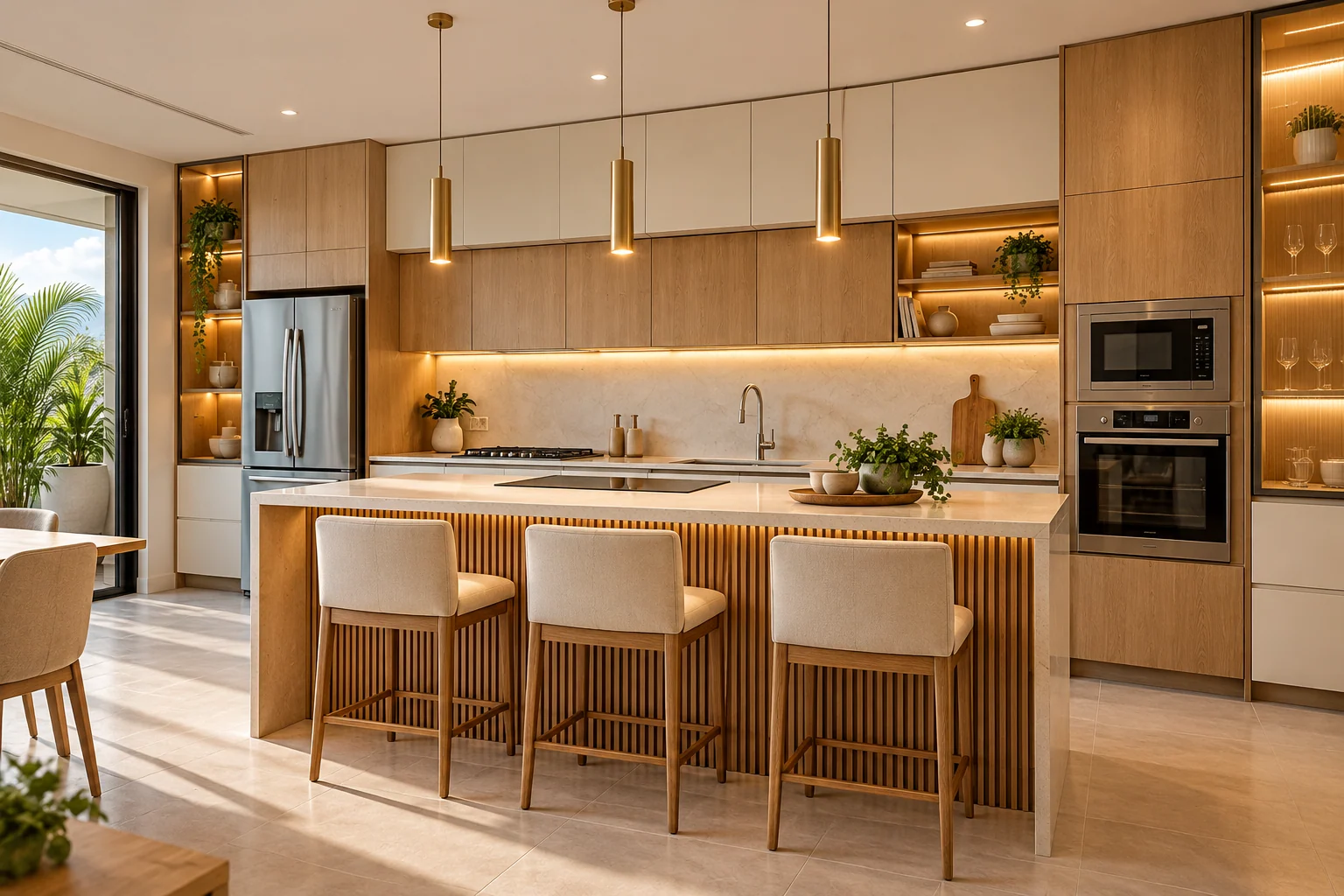 Inspiração de cozinhas planejadas com móveis sob medida